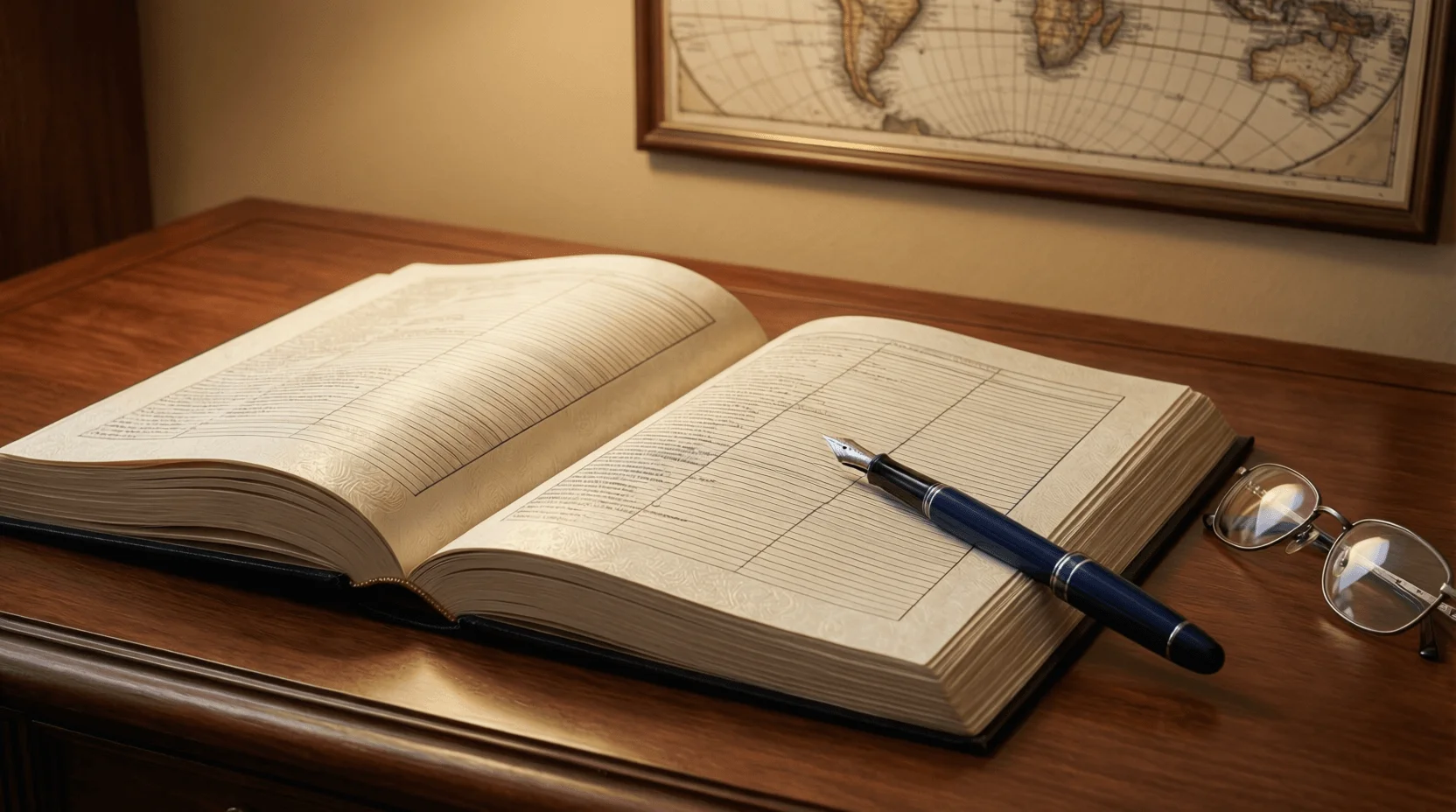 Documento con regolamento scommesse e penna stilografica